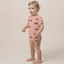 Baby 蝴蝶造型毛巾料連身衣