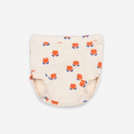 Baby花朵羅紋針織小褲褲(版型偏小)