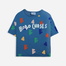 Logo 刷色有機棉Tee(版型偏大)