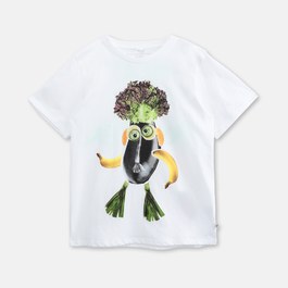 蔬菜怪獸有機棉Tee