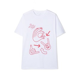 Oversize Hand Signal 有機棉Tee