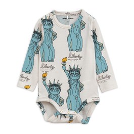 Baby 貓咪自由女神天絲棉連身衣