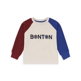 Bonton 撞色刷毛衛衣